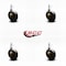 Service Caster 2.25 Inch Antique Soft Tread Ball Caster - 3/8 Inch Threaded Stem, 4PK SCC-TS01S214-DCR-WA-381634-4 - alternate 4